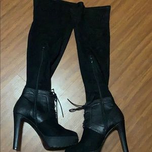 Jennifer Lopez Platform Boots